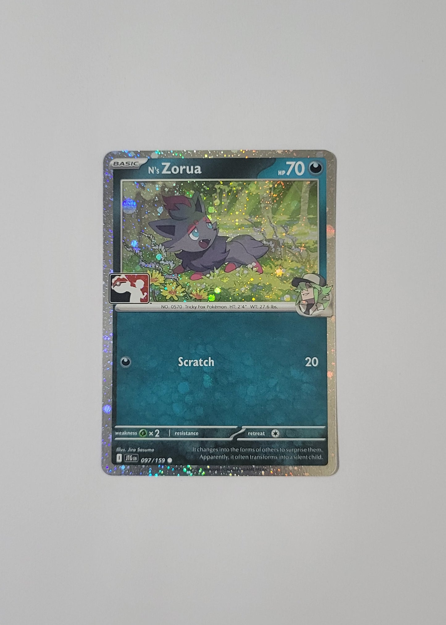 N's Zorua 097/159 (Play Stamped) - Journey Together