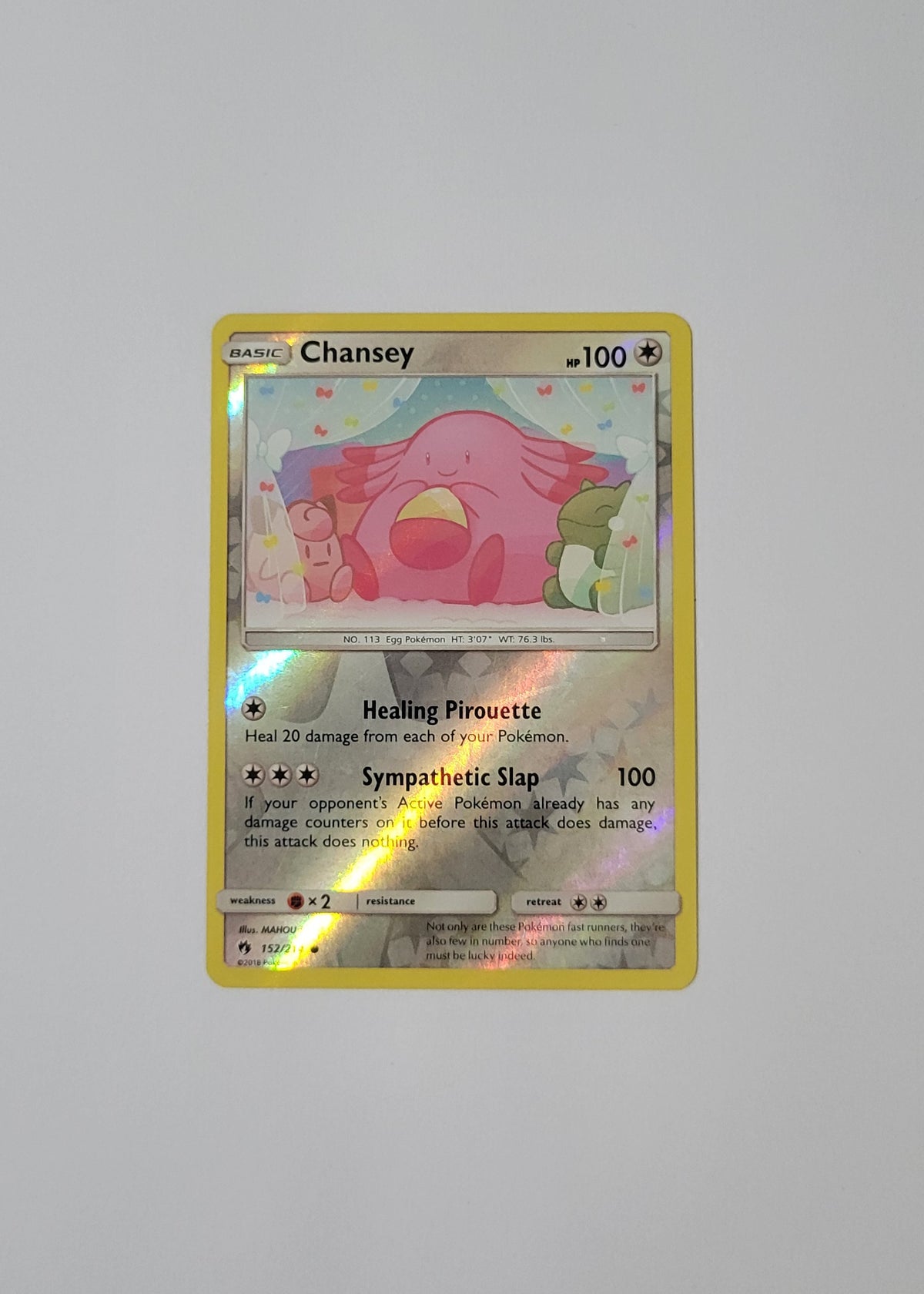 Chansey 152/214 (Reverse Holo) - Lost Thunder