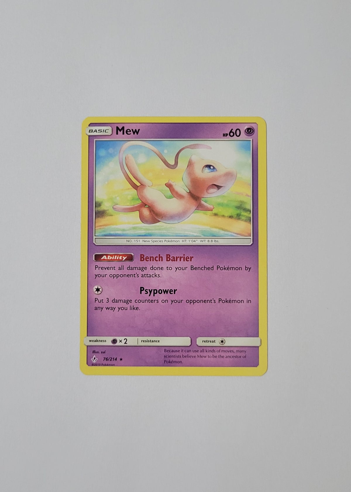 Mew 76/214 - Unbroken Bonds