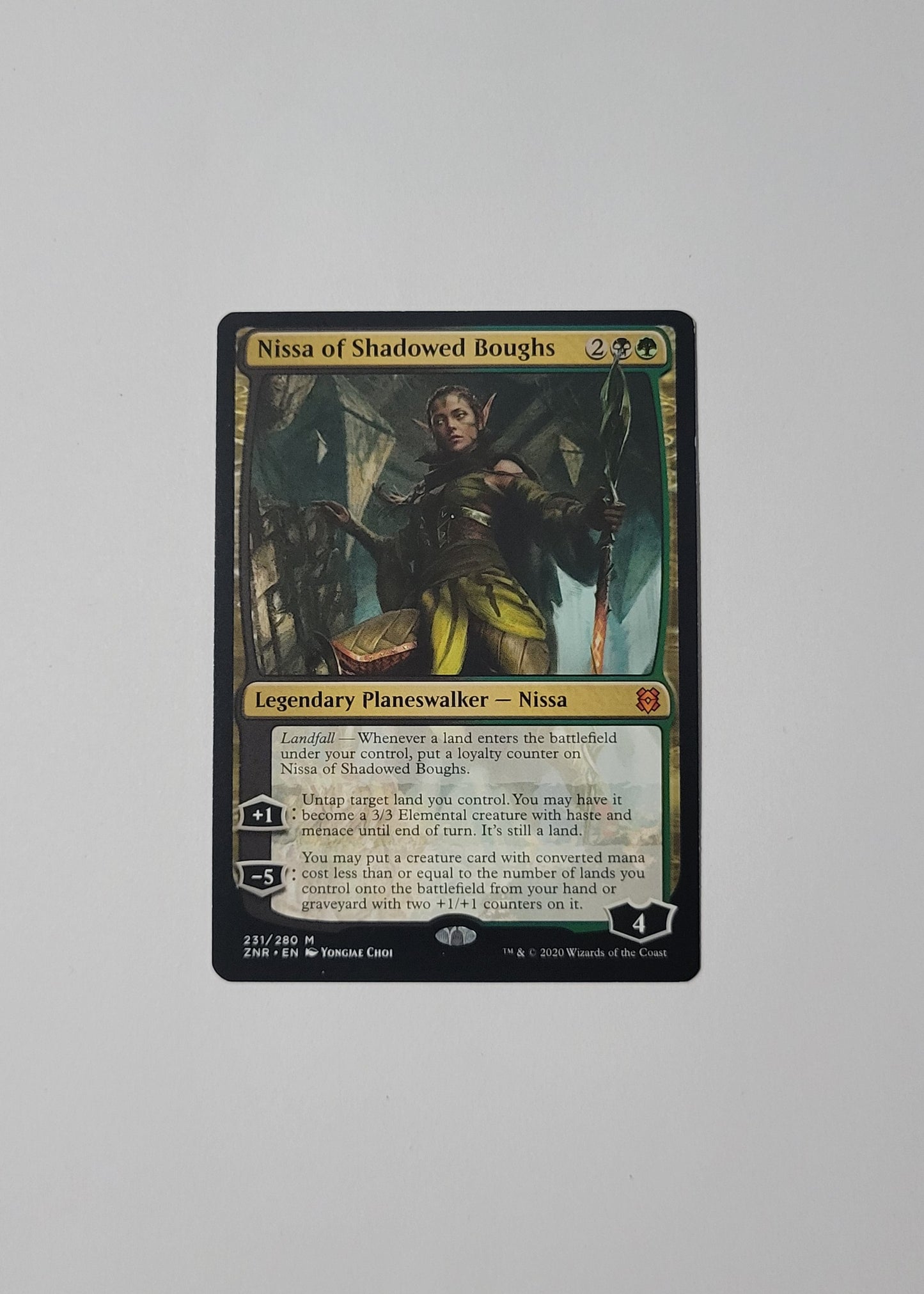 Nissa of Shadowed Boughs 231 - Zendikar Rising