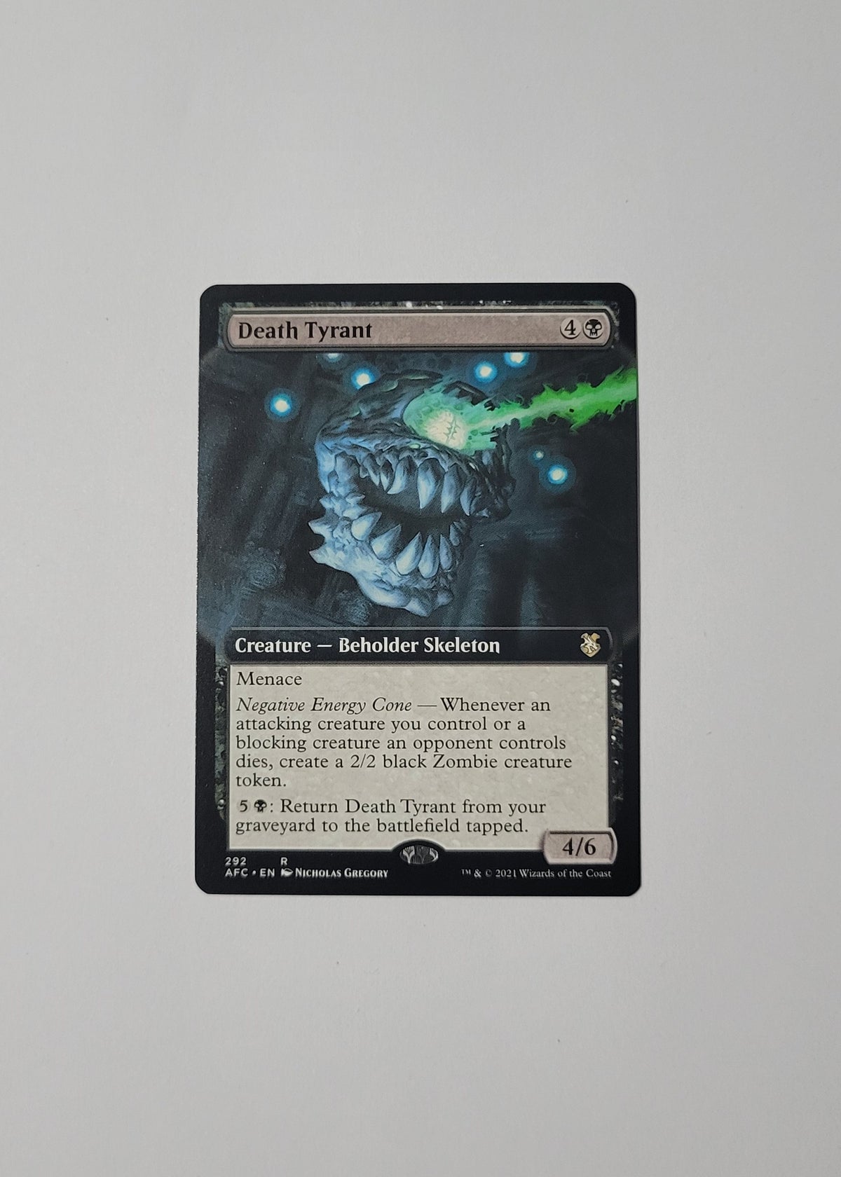 Death Tyrant 292 - Commander: Adventures in the Forgotten Realms