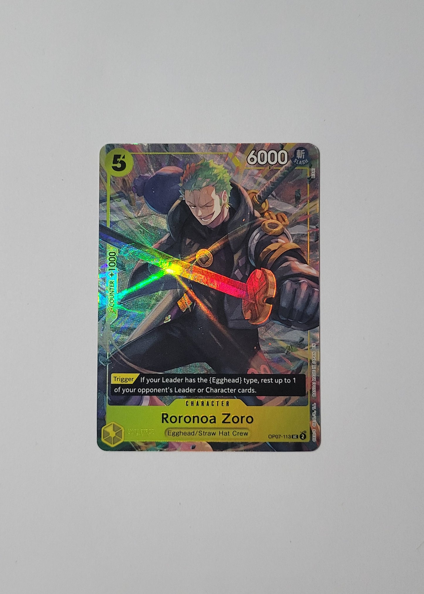 Roronoa Zoro OP07-113 - 500 Years in the Future