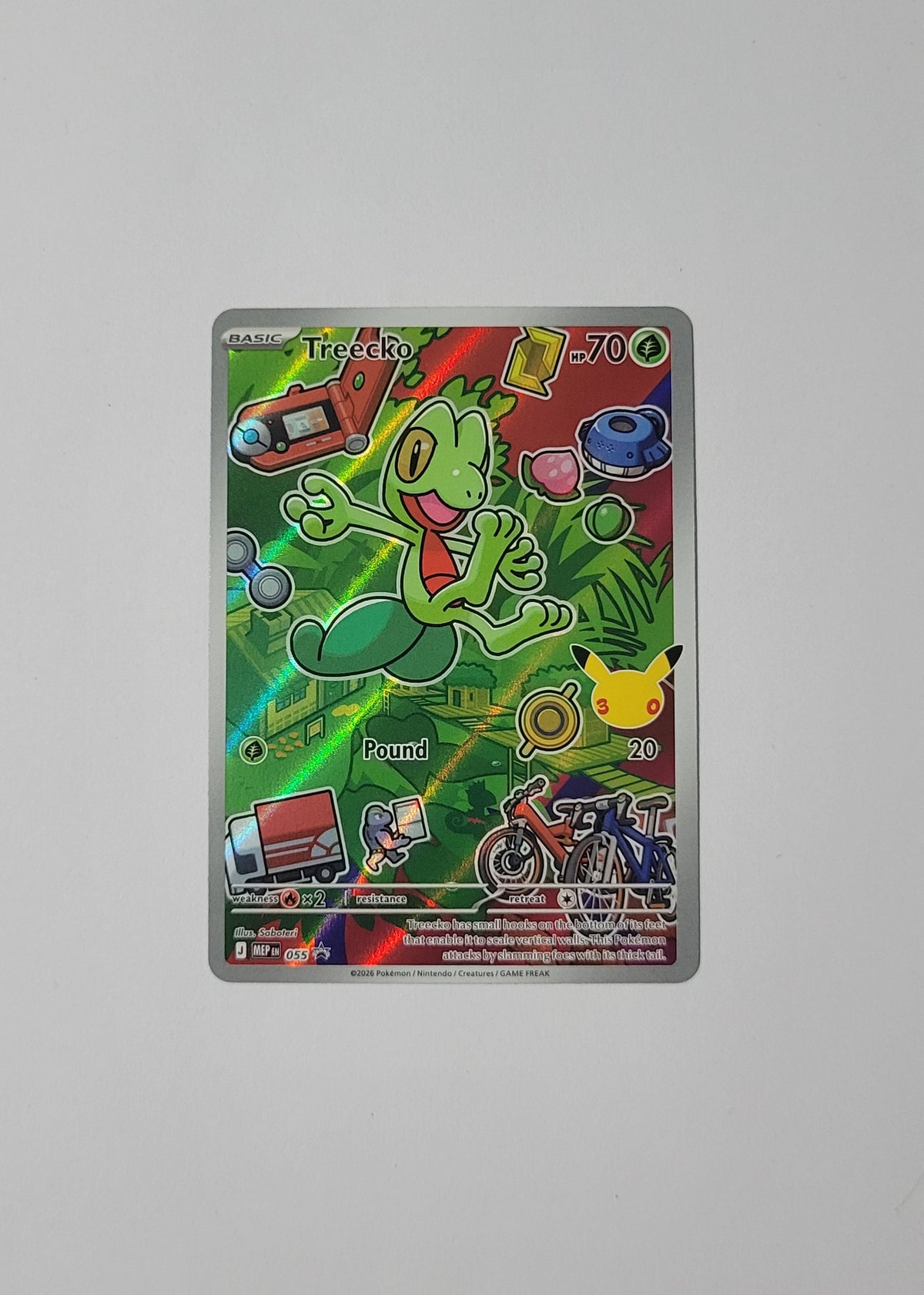 Treecko MEP055 - Black Star Promo