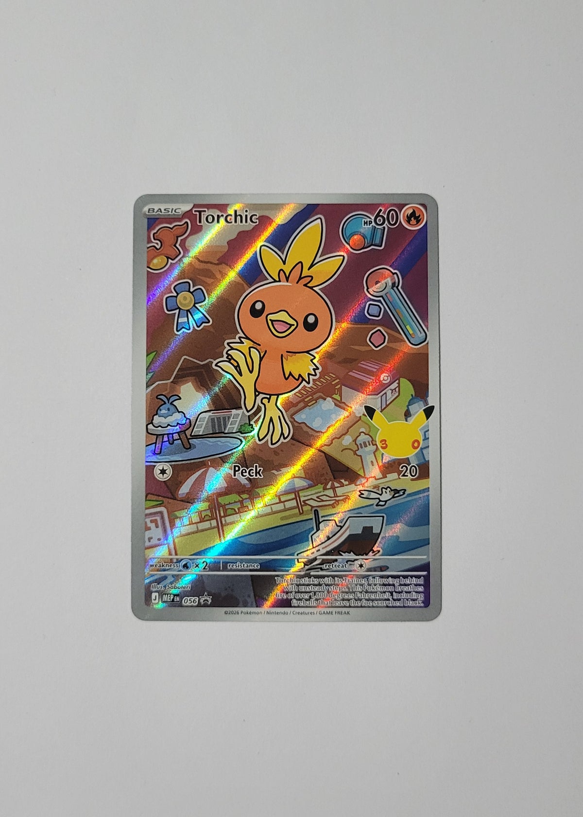 Torchic MEP056 - Black Star Promo