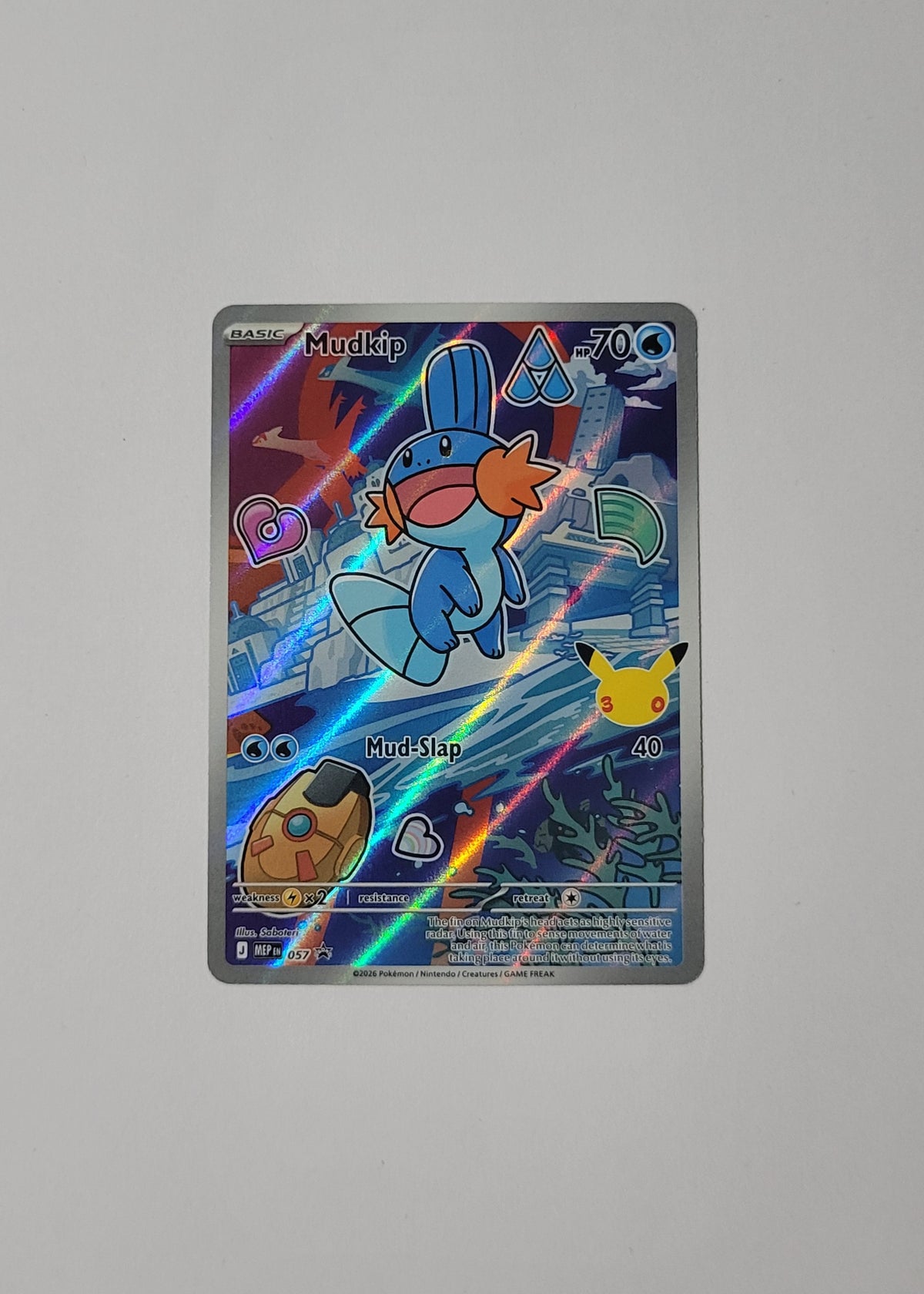 Mudkip MEP057 - Black Star Promo