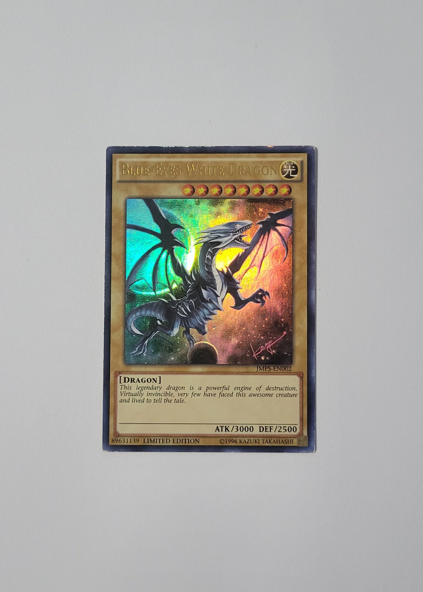 Blue-Eyes White Dragon JMPS-EN002 - Shonen Jump Magazine Promo