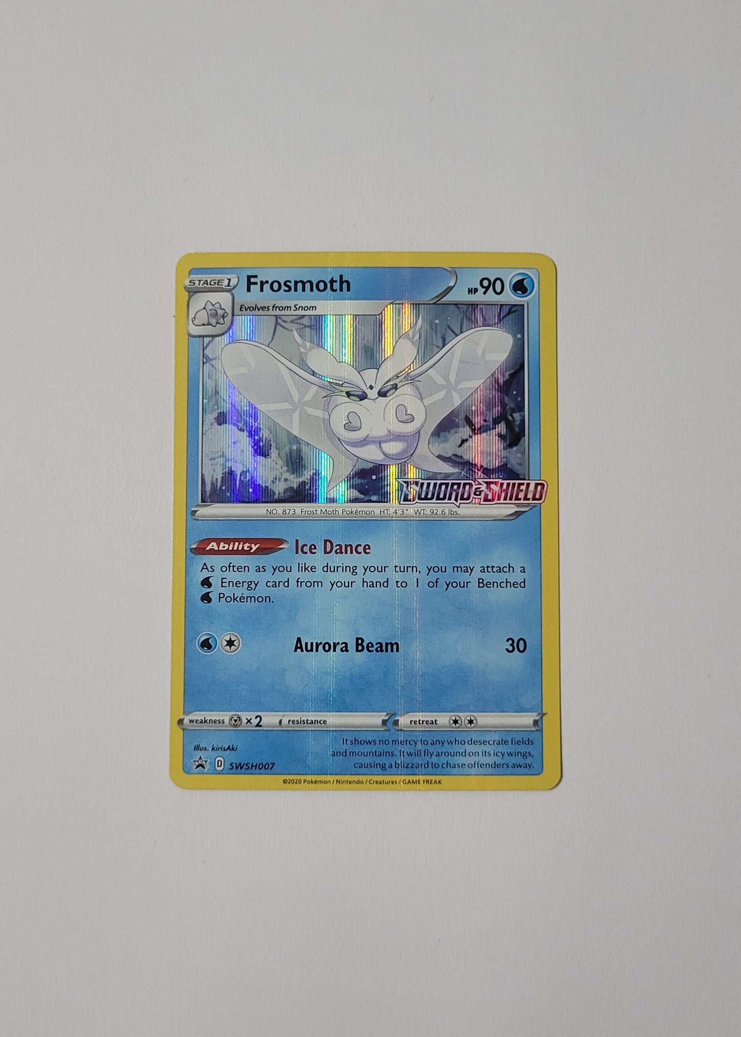 Frosmoth SWSH007 - Black Star Promo