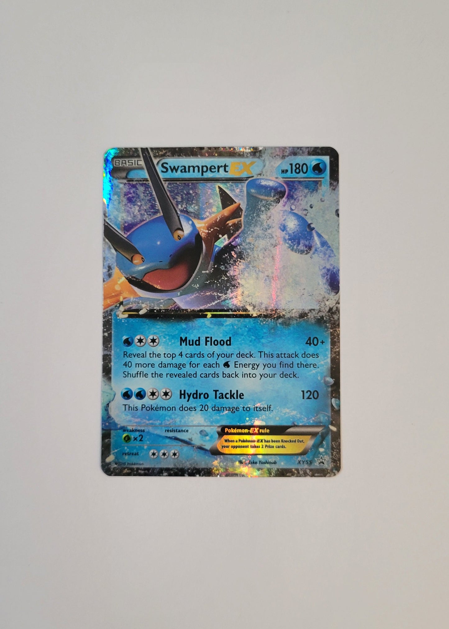 Swampert EX XY55 - Black Star Promo