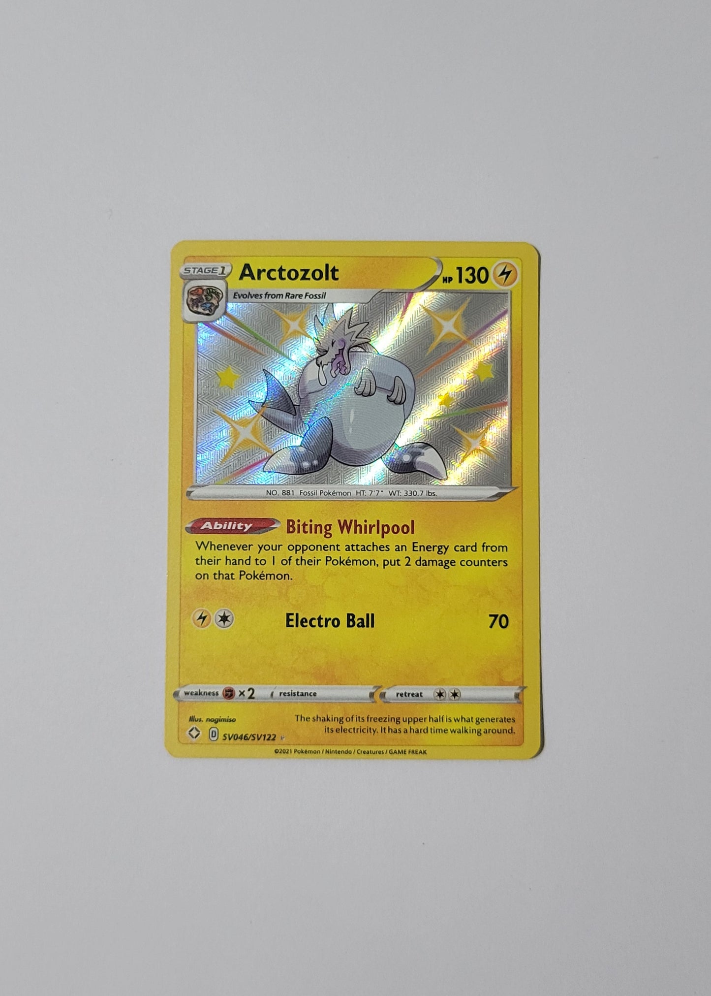 Arctozolt SV046/SV122 - Shining Fates: Shiny Vault