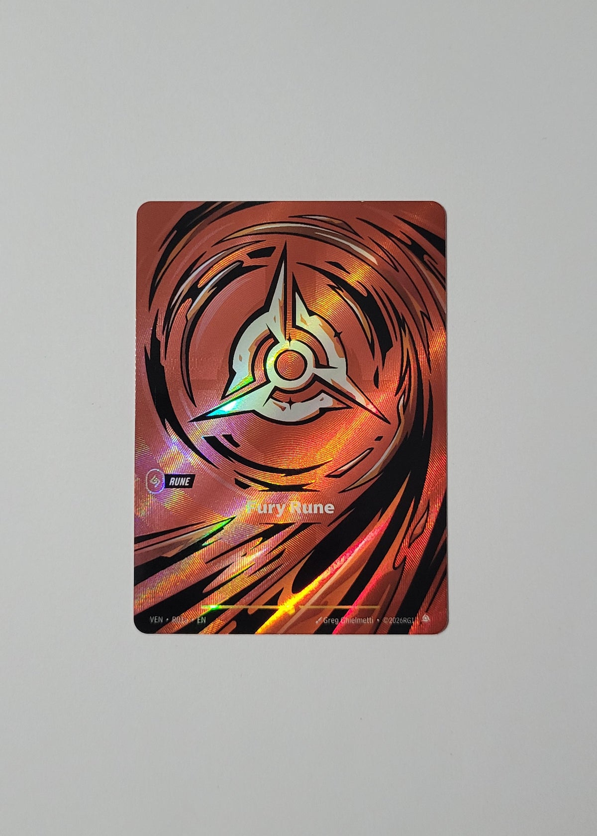 Riftbound: Fury Rune R01a - Vendetta