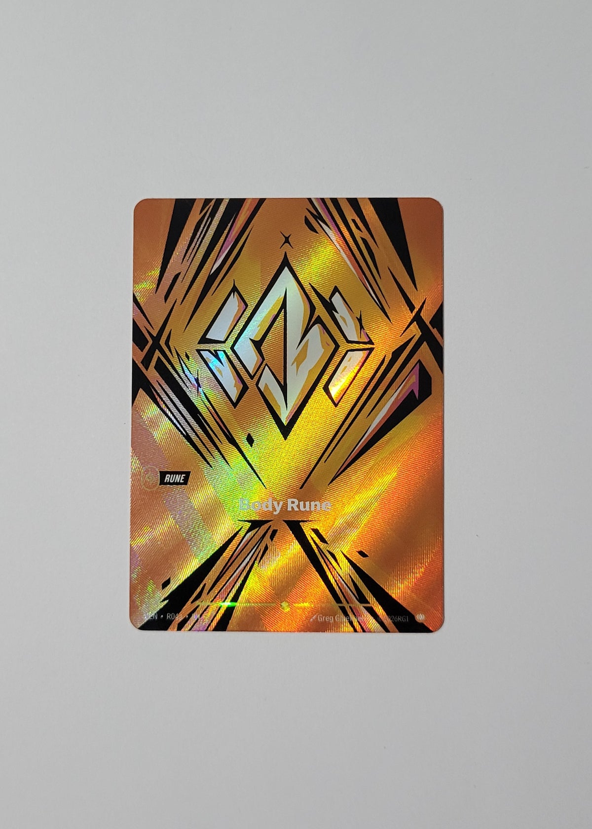 Riftbound: Body Rune R04a - Vendetta