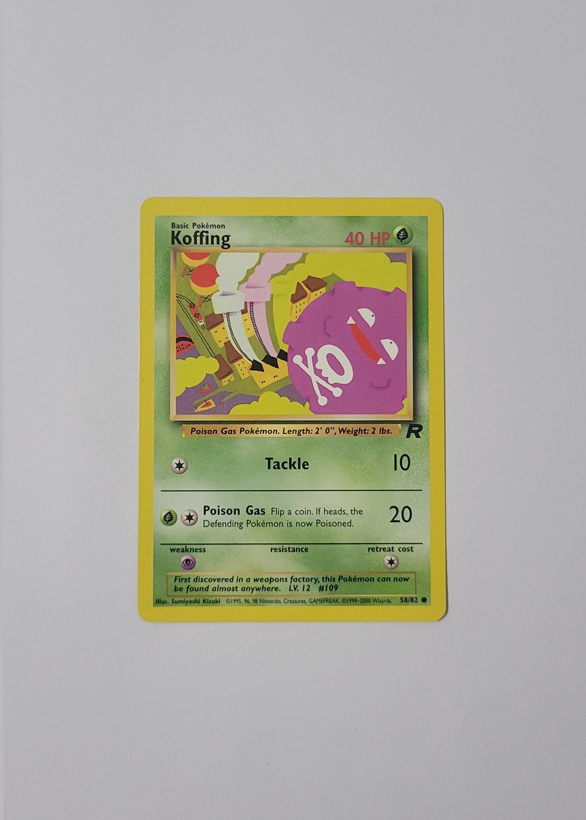 Koffing 58/82 - Team Rocket