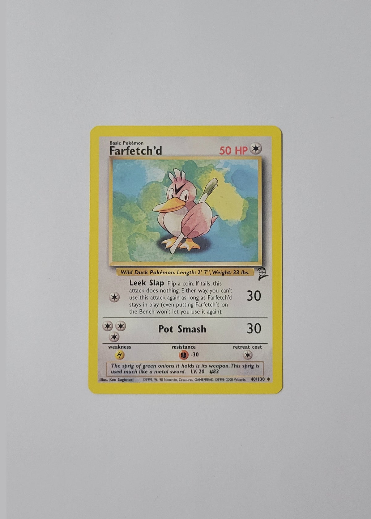 Farfetch'd 40/130 - Base Set 2