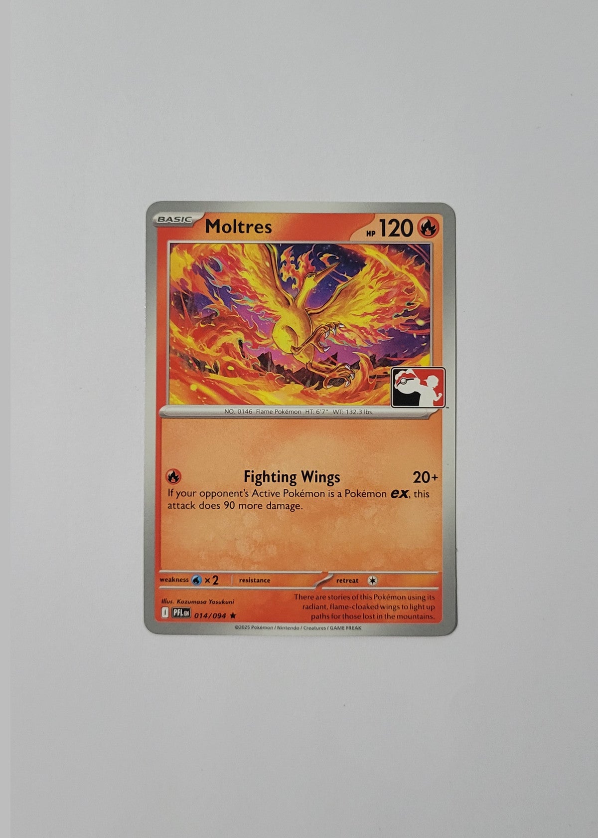 Moltres 014/094 (Play Stamped) - Phantasmal Flames