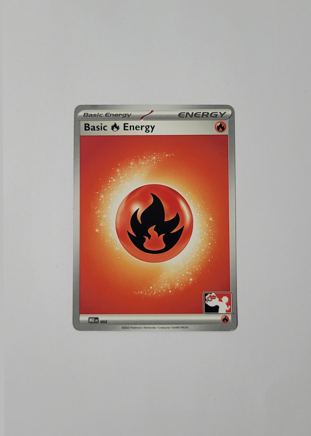 Basic Fire Energy MEE002 (Play Stamped) - Mega Evolution Base Set