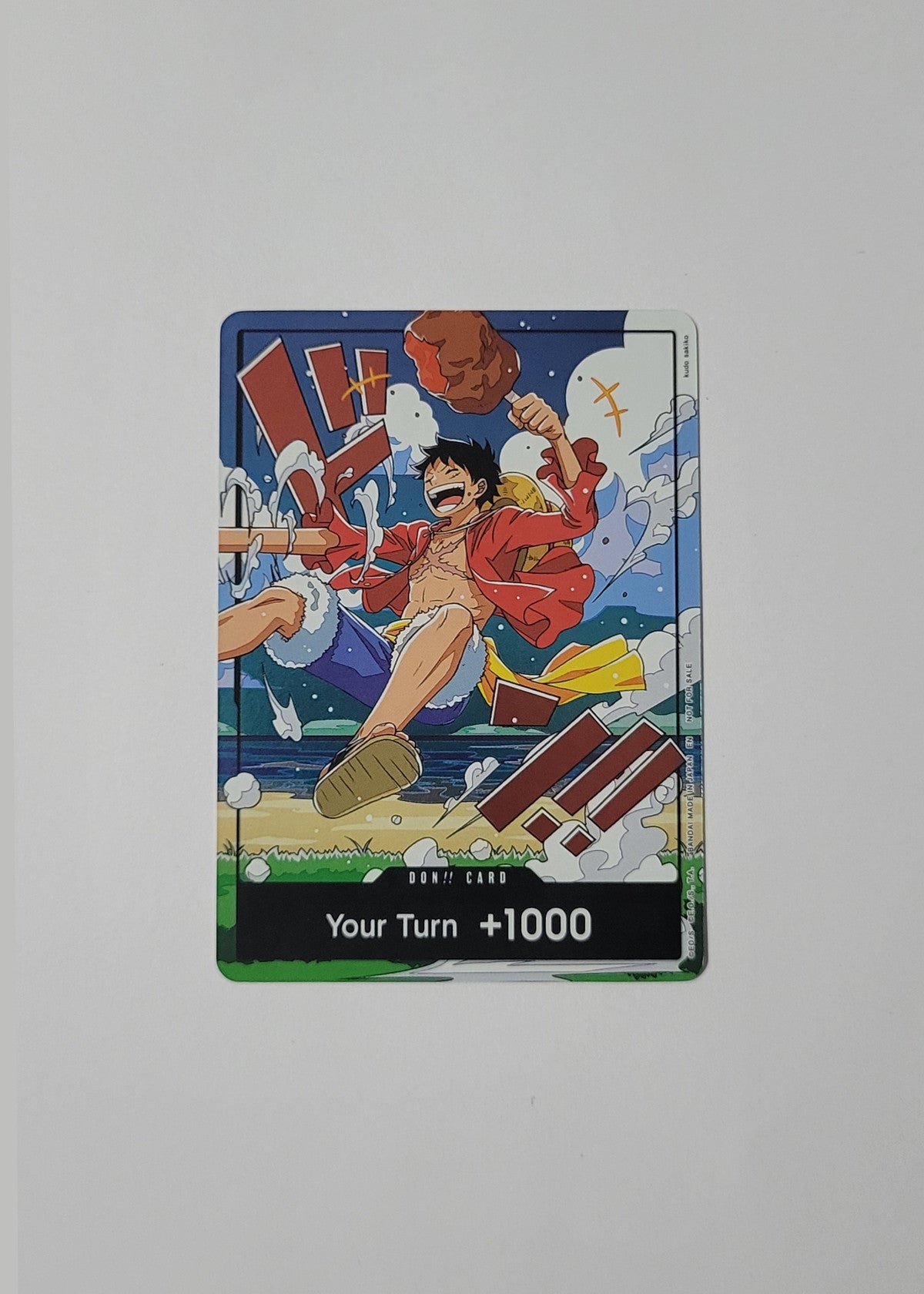 DON!! Card: Luffy (World United) - Promo