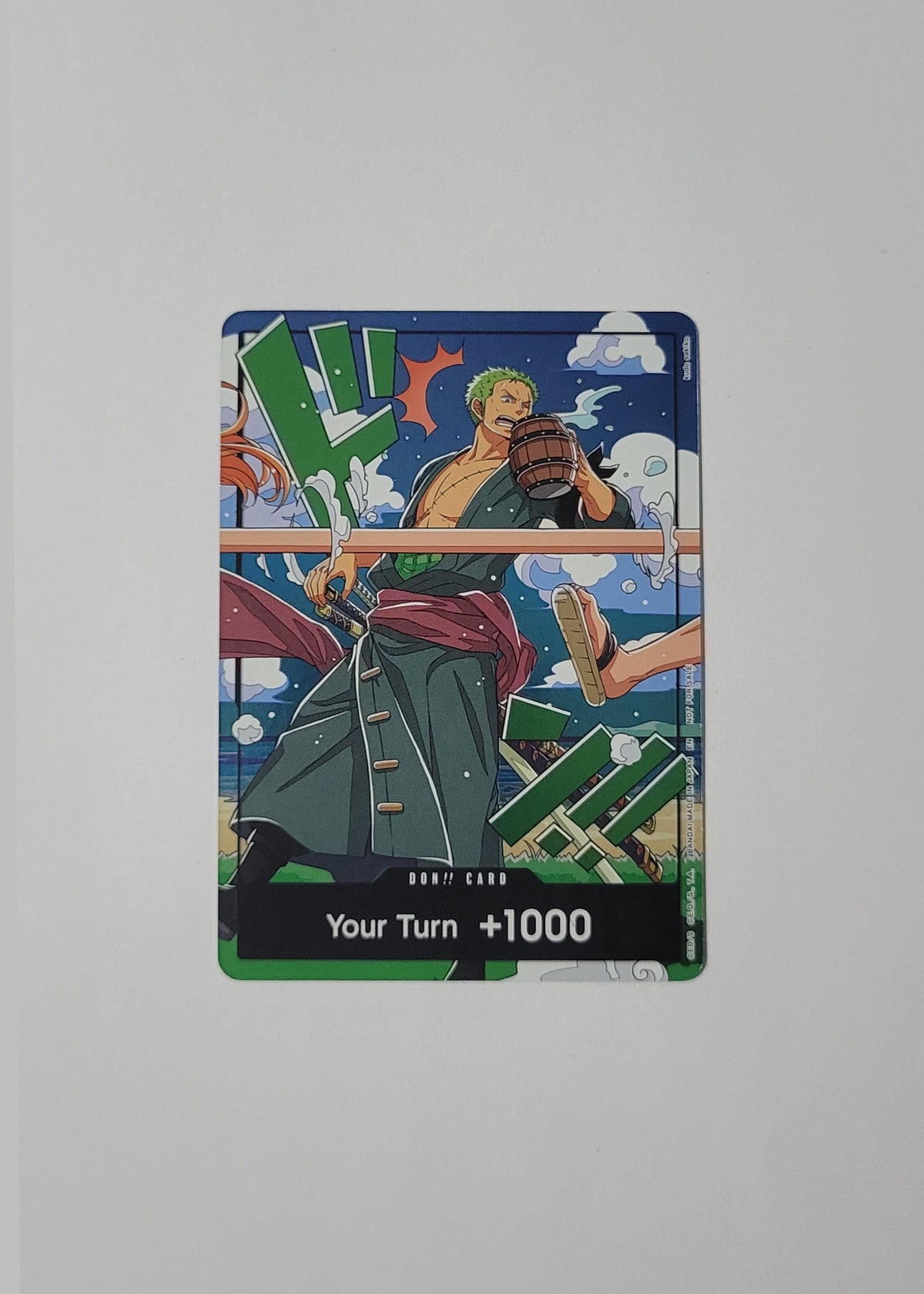 DON!! Card: Zoro (World United) - Promo