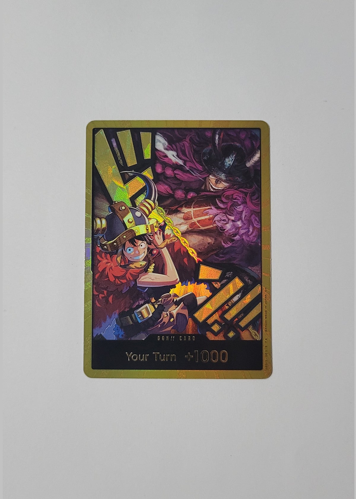 DON!! Card: Luffy & Loki (Alternate Art) - The World’s Strongest Warriors
