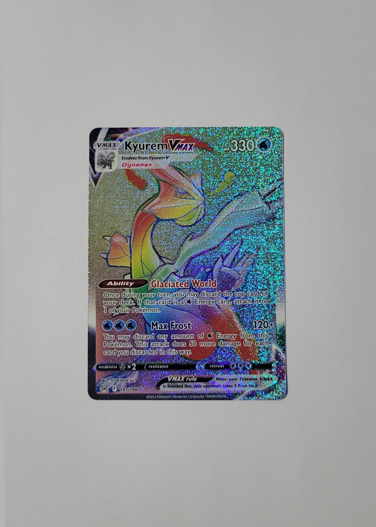 Kyurem VMAX 197/196 - Lost Origin