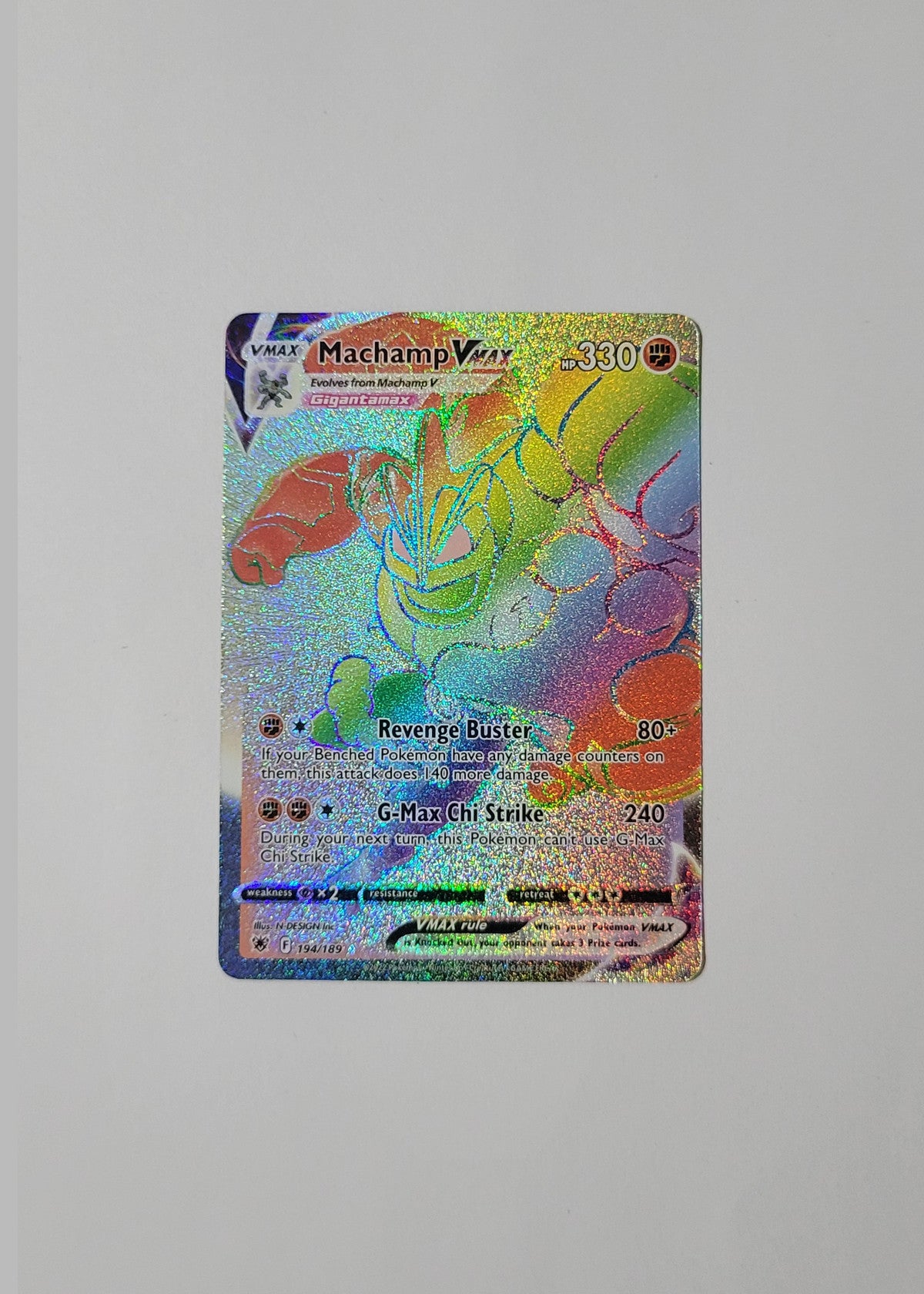 Machamp VMAX 194/189 - Astral Radiance