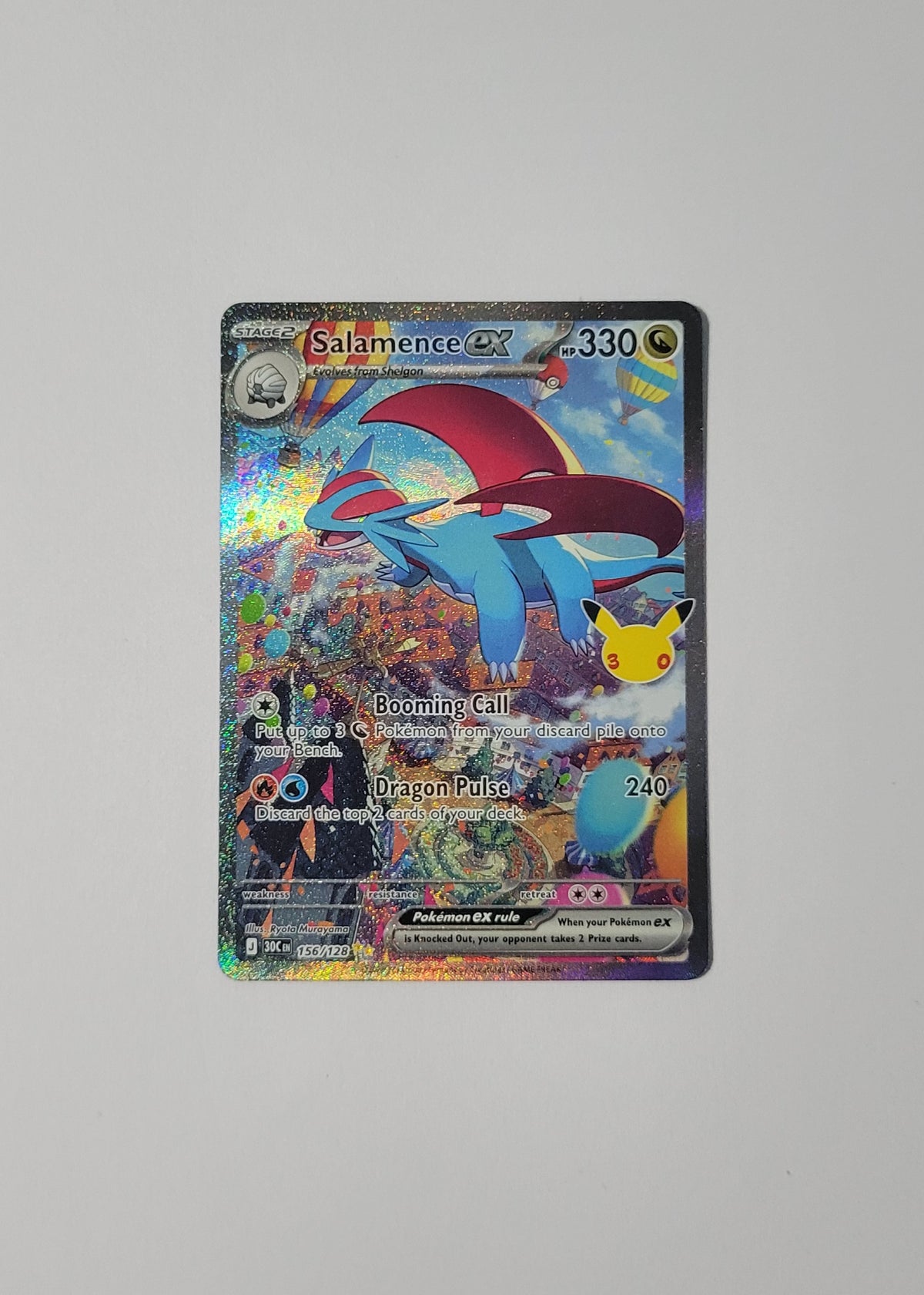 Salamence ex 156/128 - 30th Celebration