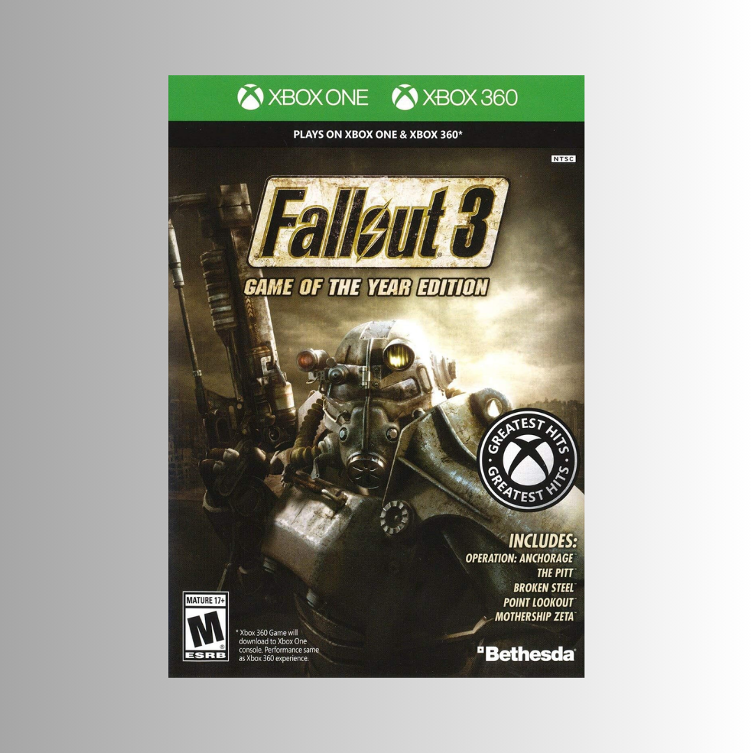 Fallout 3 (Game of the Year Edition) - Xbox One/Xbox 360