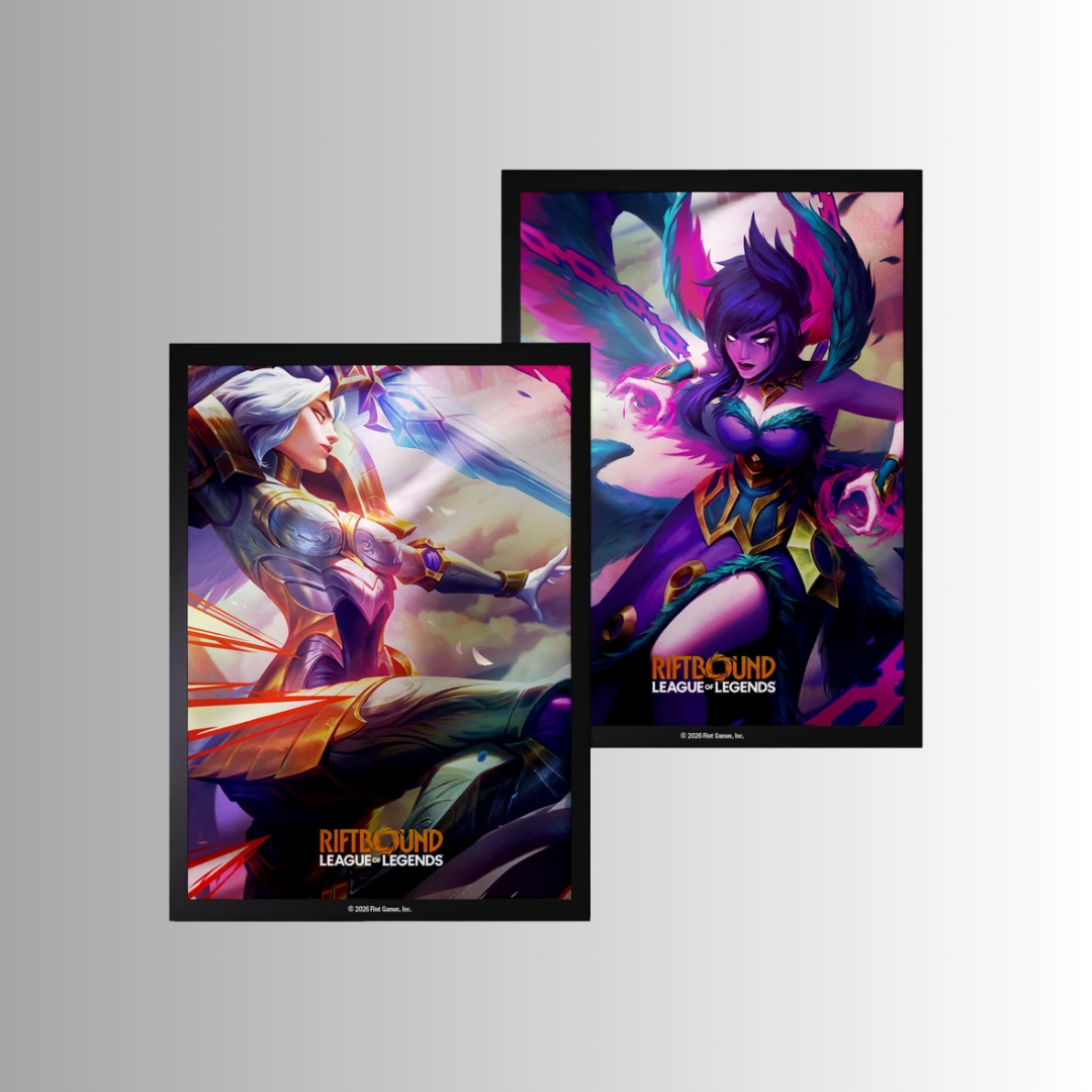 Riftbound: Vendetta Art Sleeves - Kayle vs. Morgana (100ct)