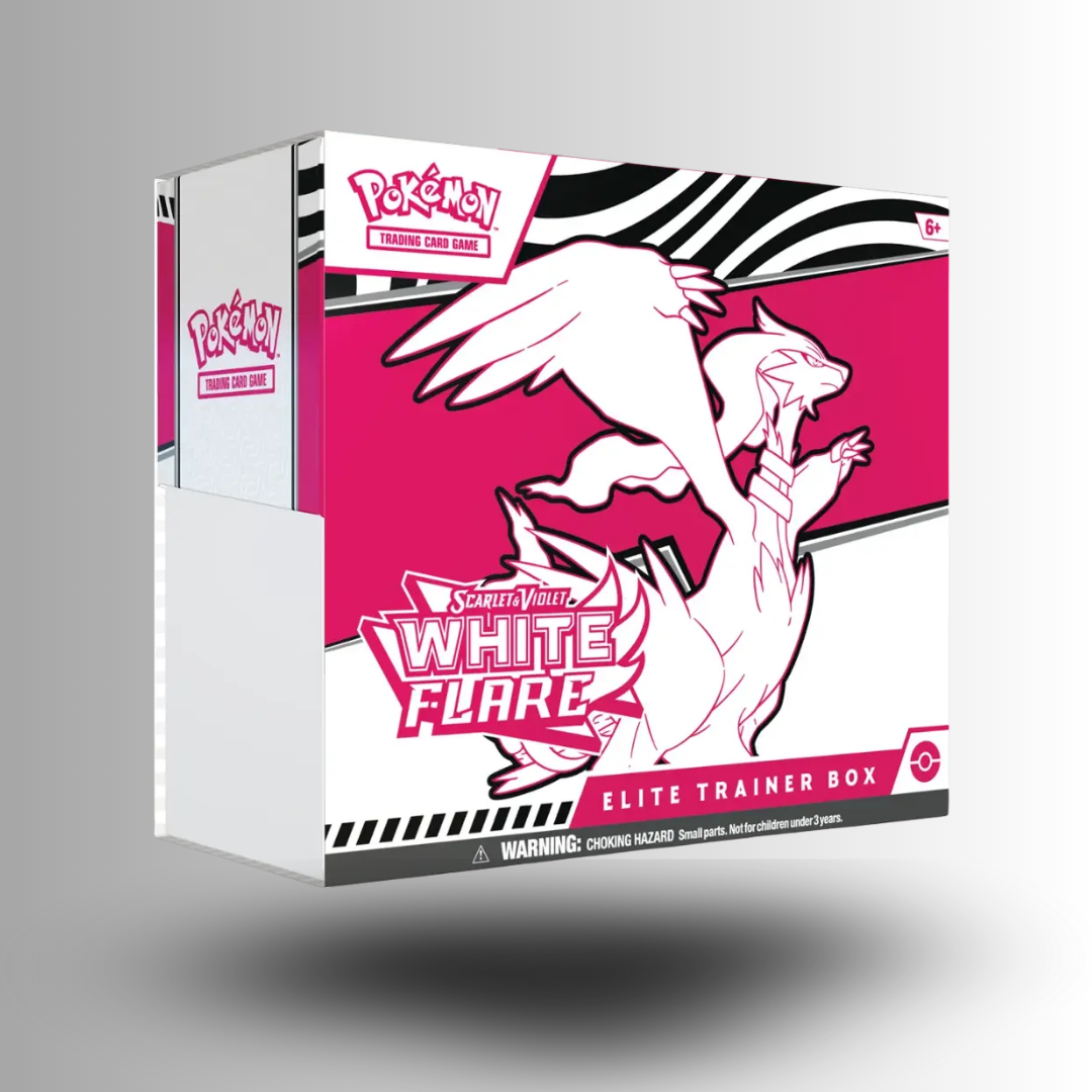 White Flare Elite Trainer Box