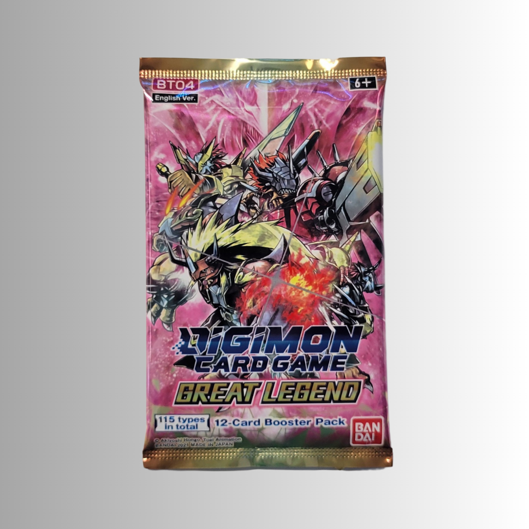 Digimon Great Legend Booster Pack Level Up Games Digimon Great Legend Booster Pack Level Up Games
