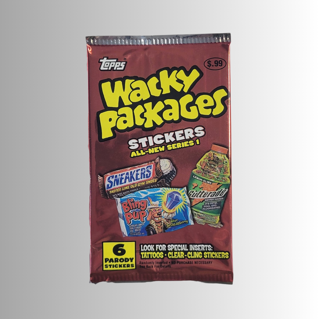Topps Wacky Packages Stickers Series 1 Pack