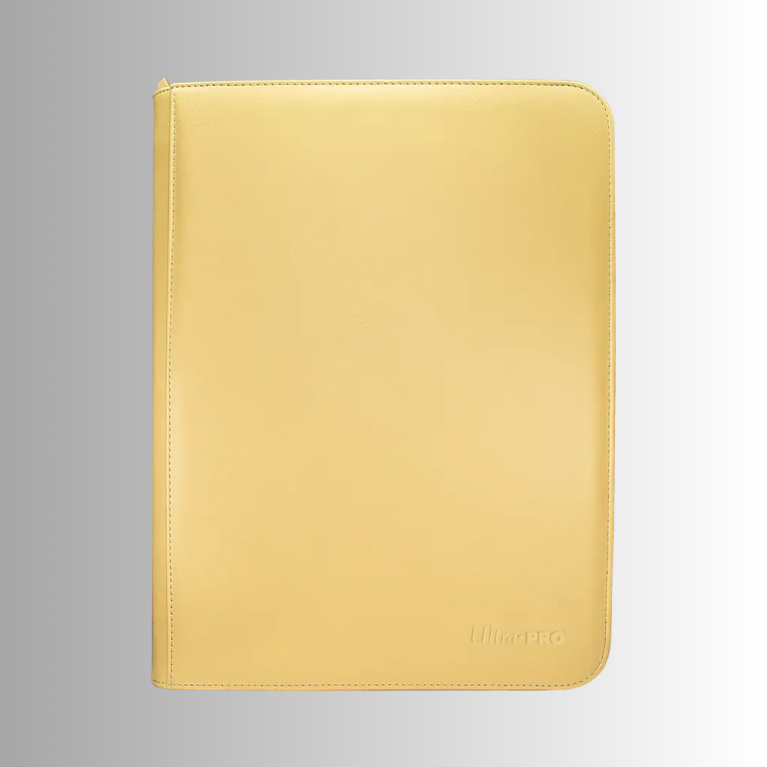 Ultra PRO Yellow Vivid 9-Pocket Zippered PRO-Binder