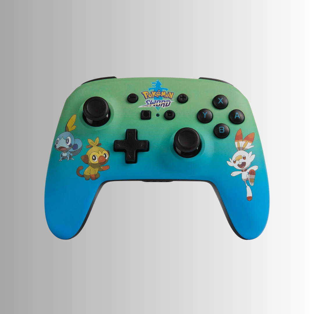 PowerA Pokémon Sword Enhanced Wireless Controller - Nintendo Switch
