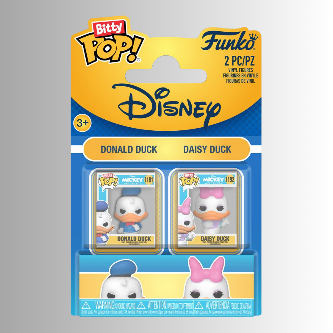 Funko Bitty Pop! Disney Donald Duck and Daisy Duck 2-Pack