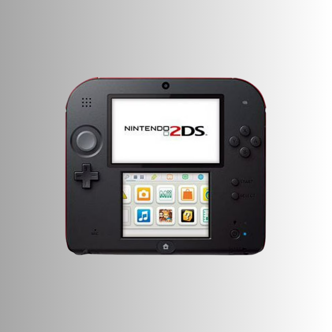 Nintendo 2DS Handheld Console (Crimson Red)