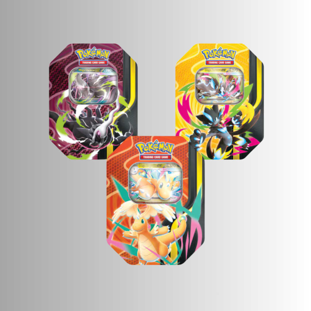 Pokémon TCG: Mega Forces Tin (Styles May Vary)