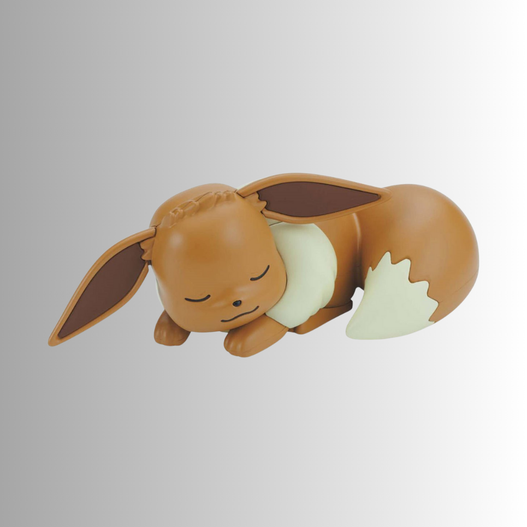Bandai Eevee Sleeping Pose Quick Model Kit