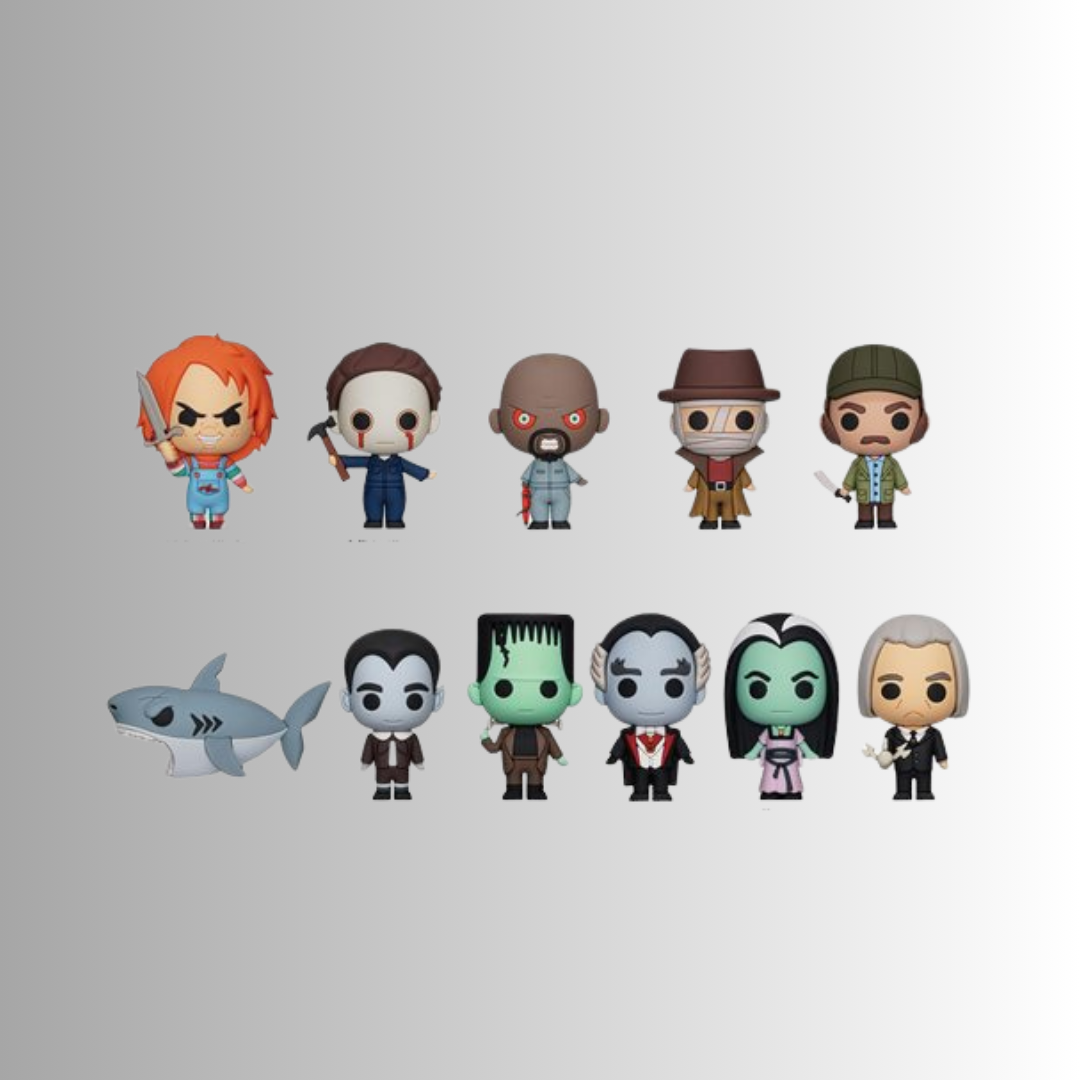 Universal Horror Series 3 3D Foam Bag Clip