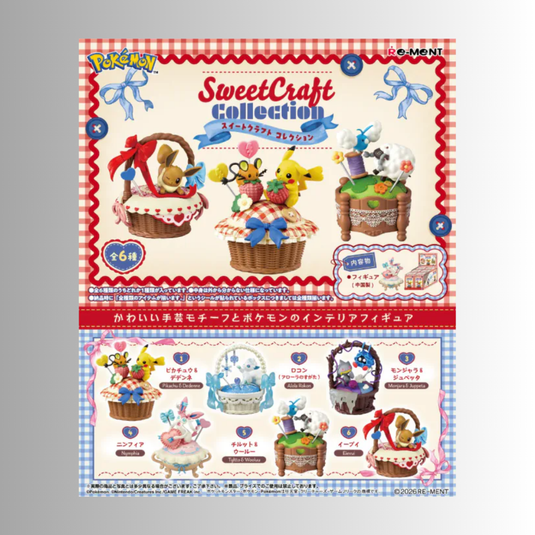 Re-Ment: Pokémon Sweet Craft Collection