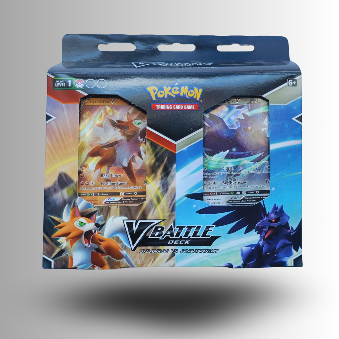 Lycanroc vs. Corviknight V Battle Deck