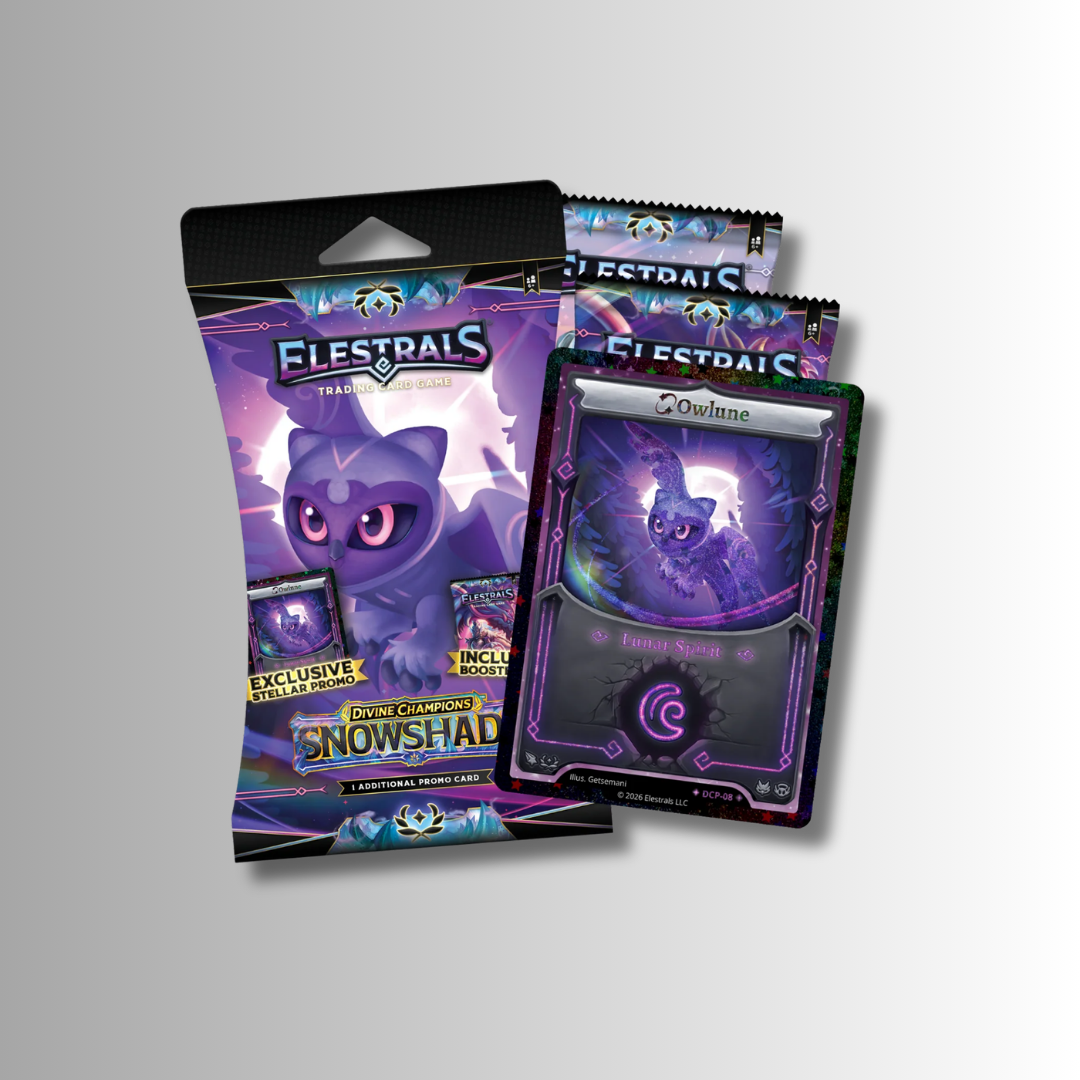 Elestrals TCG: Divine Champions - Snowshade Double Blister Pack (Stellar Owlune)