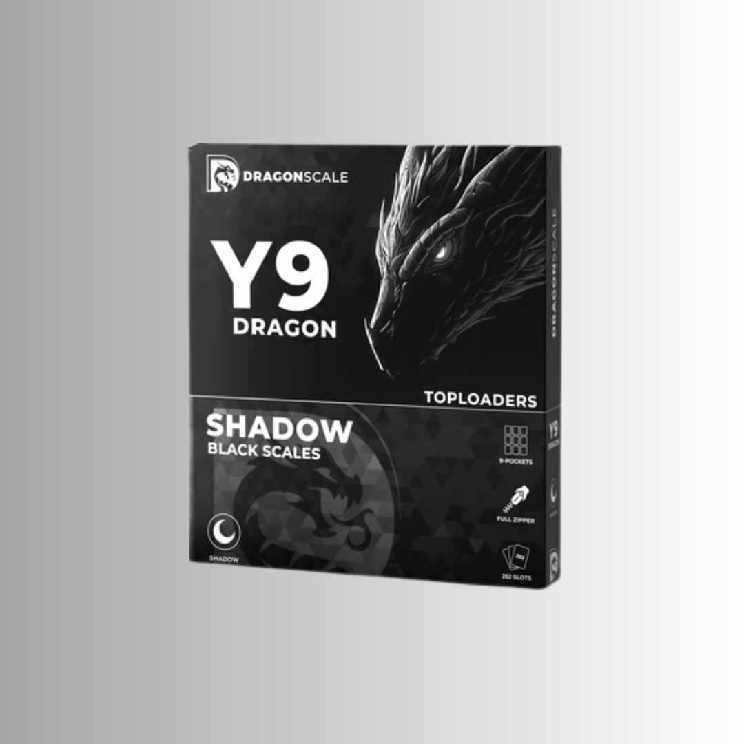 Dragonscale Y9: 9-Pocket Toploader Binder - Shadow Black