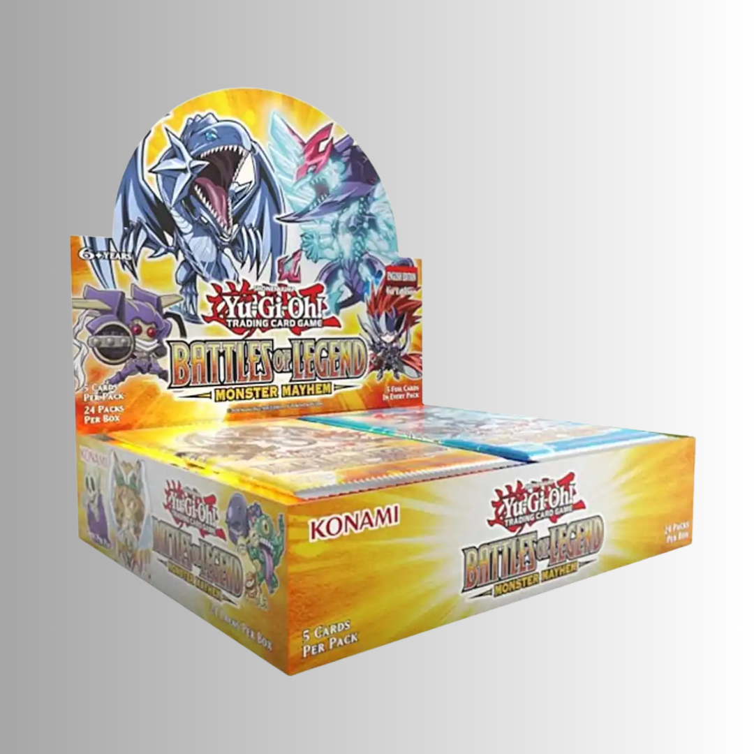 Yu-Gi-Oh! Battles of Legend: Monster Mayhem Booster Box Level Up Games Yu-Gi-Oh! Battles of Legend: Monster Mayhem Booster Box Level Up Games