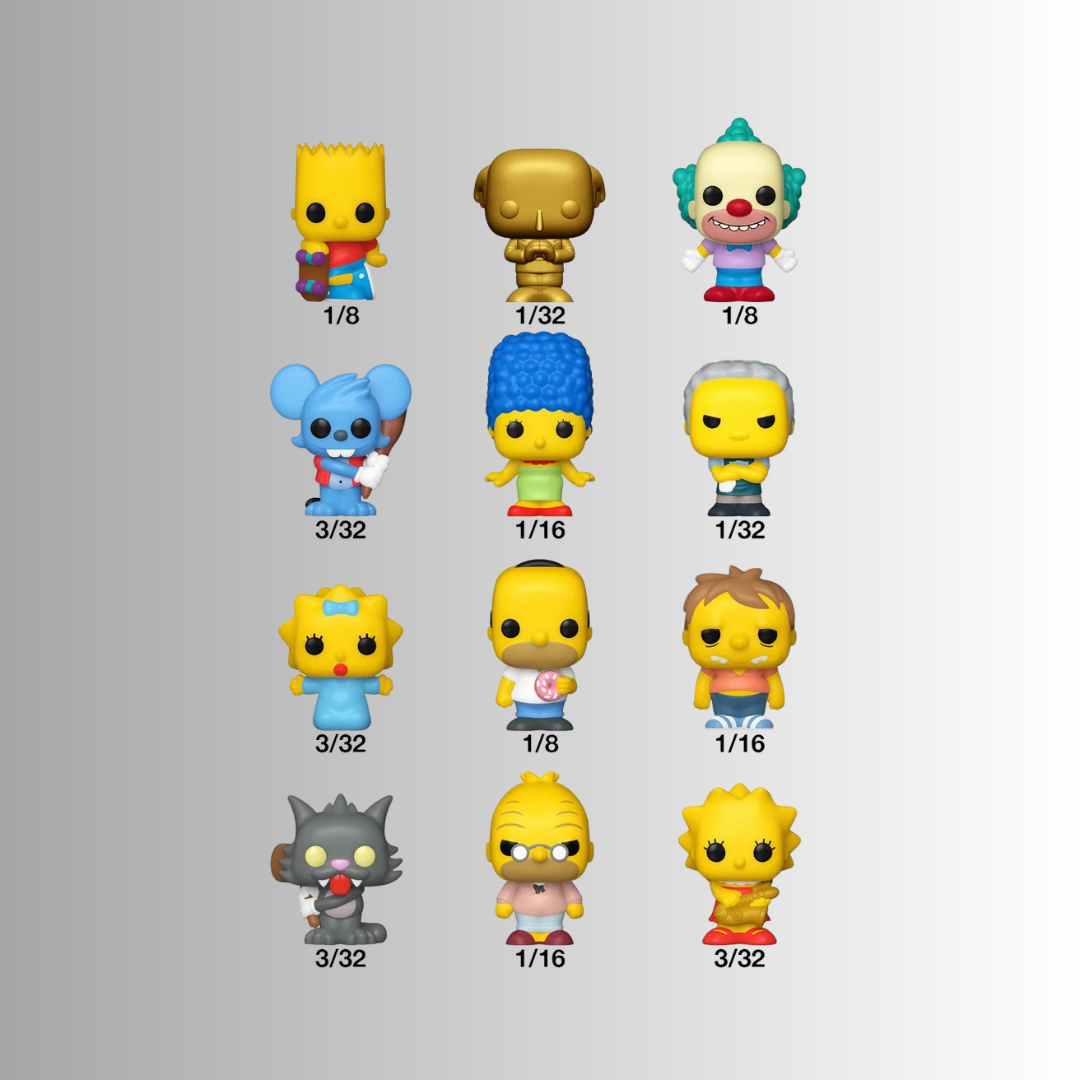 Funko Bitty Pop! The Simpsons Mini-Figure Singles
