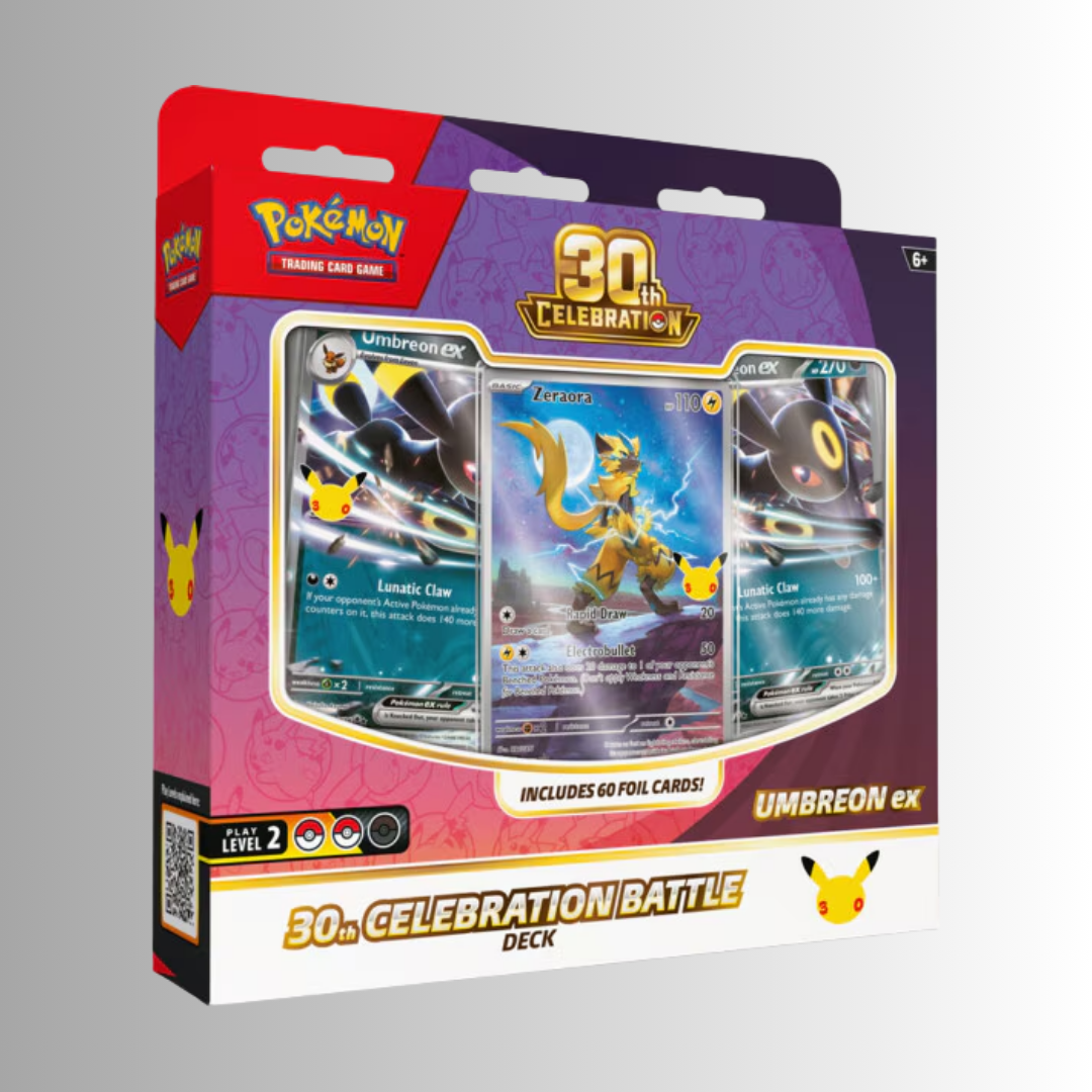 Pokémon TCG: 30th Celebration Battle Deck (Styles May Vary)