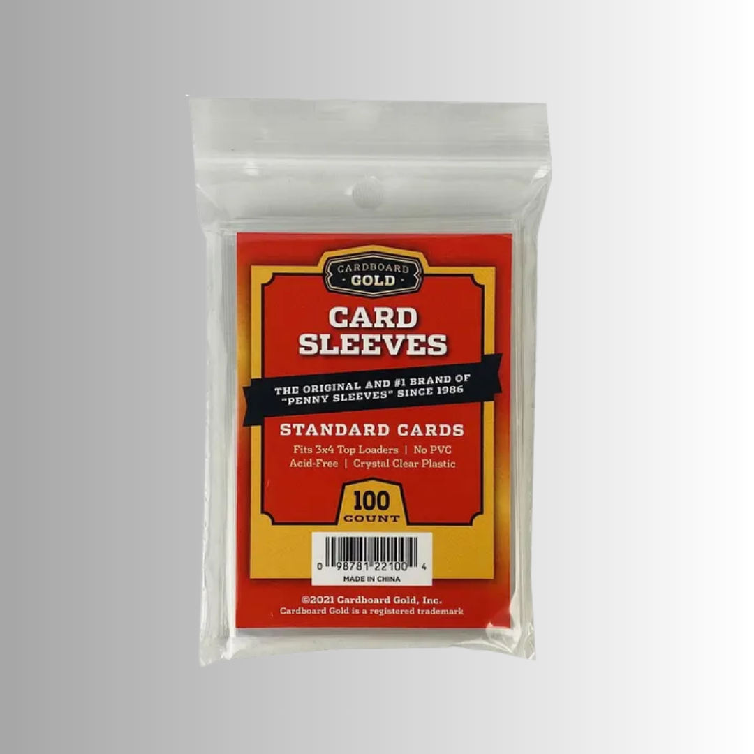 Cardboard Gold Penny Sleeves - 100/pk