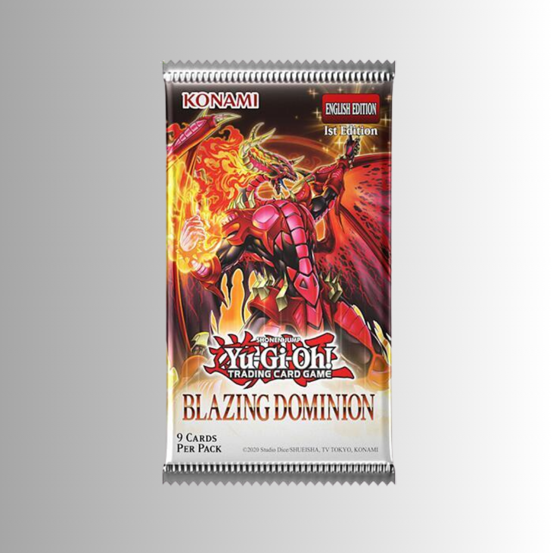 Yu-Gi-Oh Blazing Dominion Booster Pack
