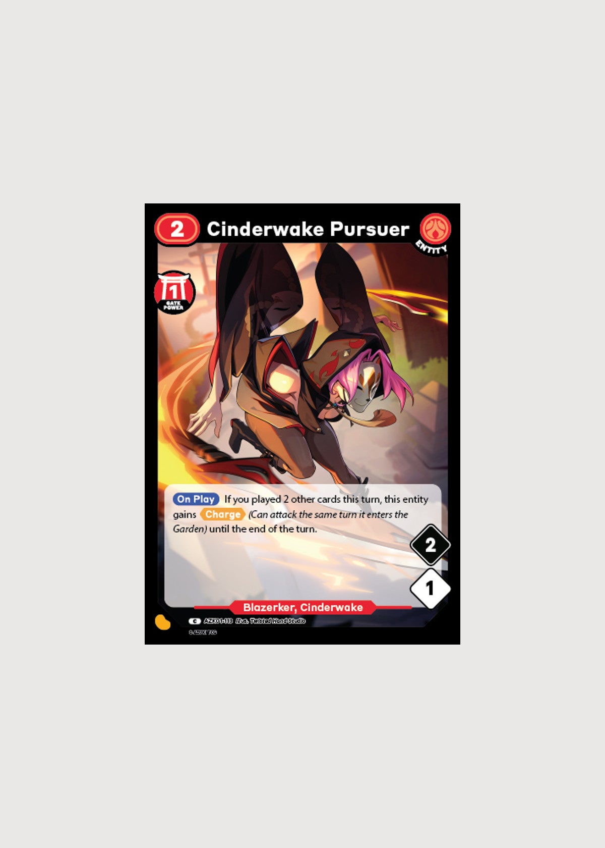 Cinderwake Pursuer AZK01-113, Common, Gates Awakened