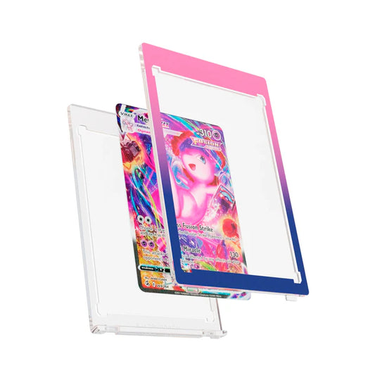 Dragonscale Gradient Magnetic Card Case - Cosmic