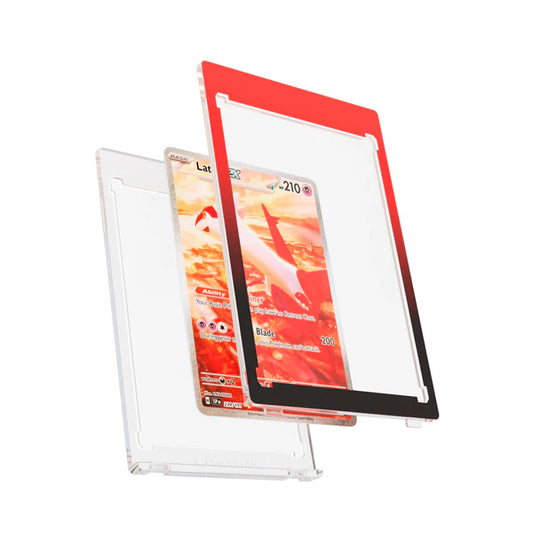 Dragonscale Gradient Magnetic Card Case - Infernal