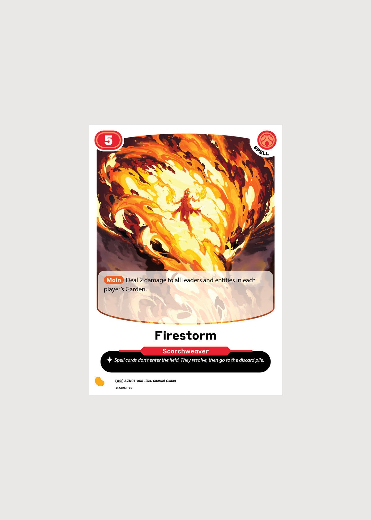Firestorm AZK01-066, Uncommon, Gates Awakened